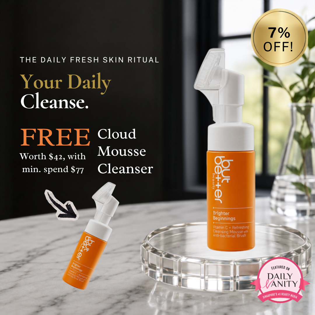 Vitamin C Refreshing Cleansing Mousse with Anti-bacterial Brush
