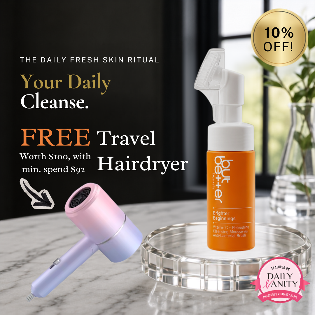 Vitamin C Refreshing Cleansing Mousse with Anti-bacterial Brush