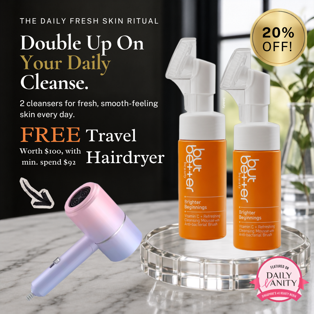 Vitamin C Refreshing Cleansing Mousse with Anti-bacterial Brush