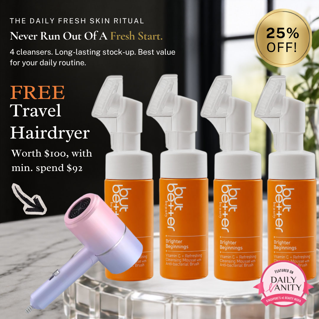 Vitamin C Refreshing Cleansing Mousse with Anti-bacterial Brush