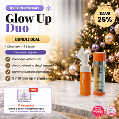 Glow Up Duo - Cleanser + Serum