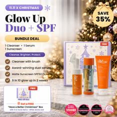 Glow Up Duo + SPF - Cleanser + Serum + Sunscreen