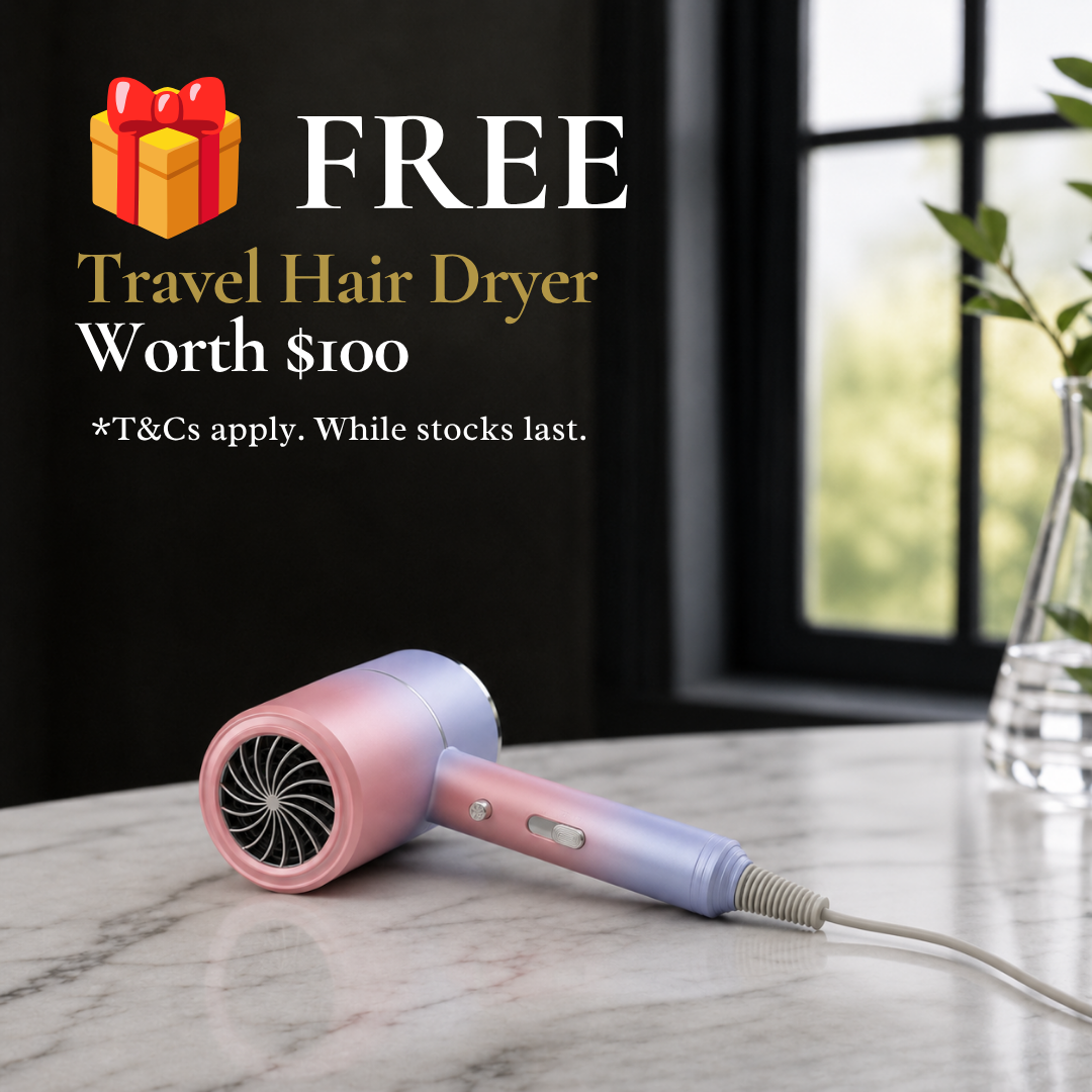 FREE GWP ONLY | Travel Hair Dryer Worth $100 | Not For Sale