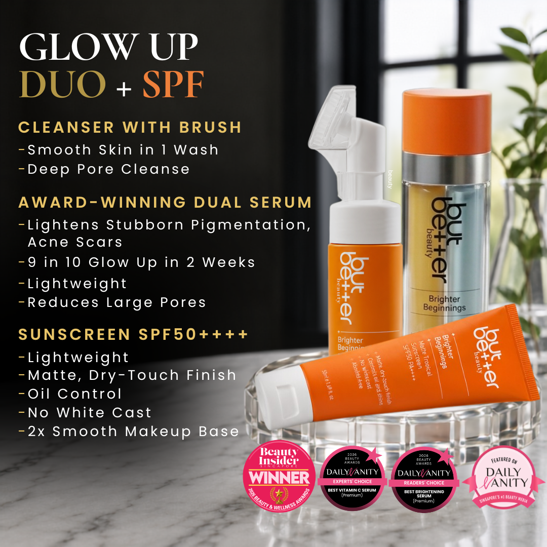 Glow Up Duo + SPF - Cleanser + Serum + Sunscreen