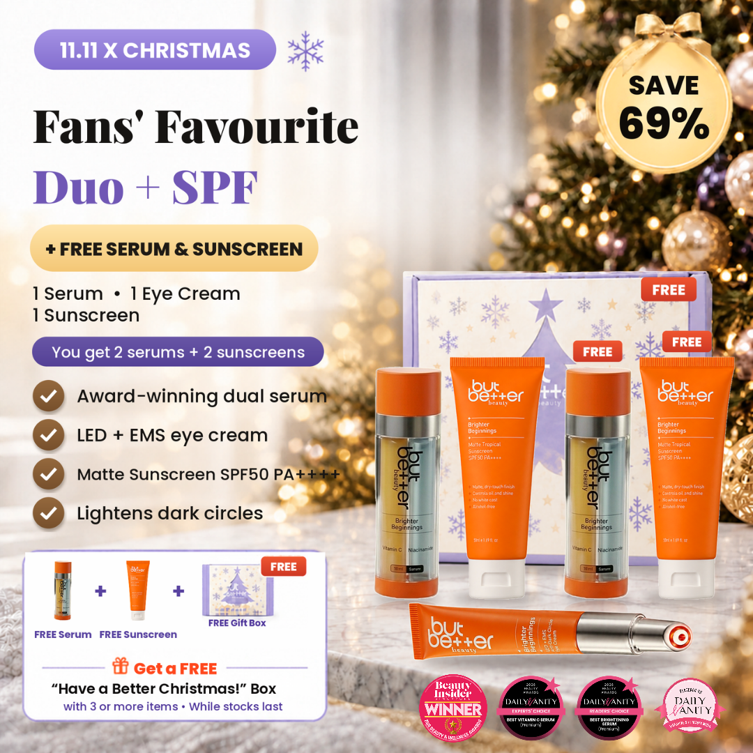 Fans' Favourite Duo + SPF - Eye Cream + Serum + Sunscreen
