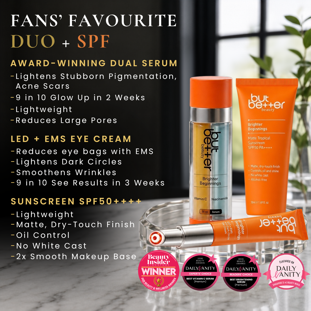 Fans' Favourite Duo + SPF - Eye Cream + Serum + Sunscreen