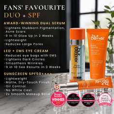 Fans' Favourite Duo + SPF - Eye Cream + Serum + Sunscreen
