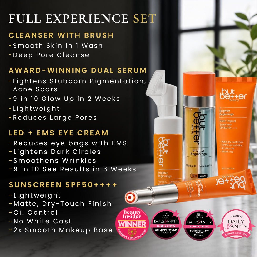 Full Experience Set - Eye Cream + Serum + Cleanser + Sunscreen