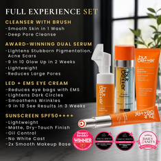 Full Experience Set - Eye Cream + Serum + Cleanser + Sunscreen
