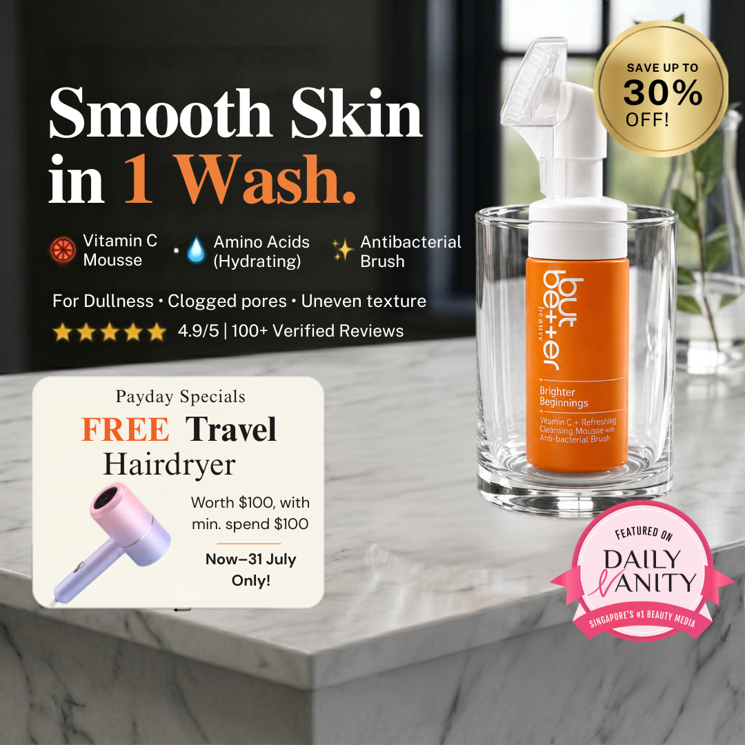 Vitamin C Refreshing Cleansing Mousse with Anti-bacterial Brush