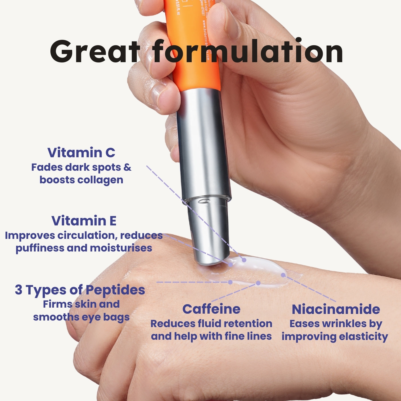 LED+EMS Anti Dark Circles Eye Cream