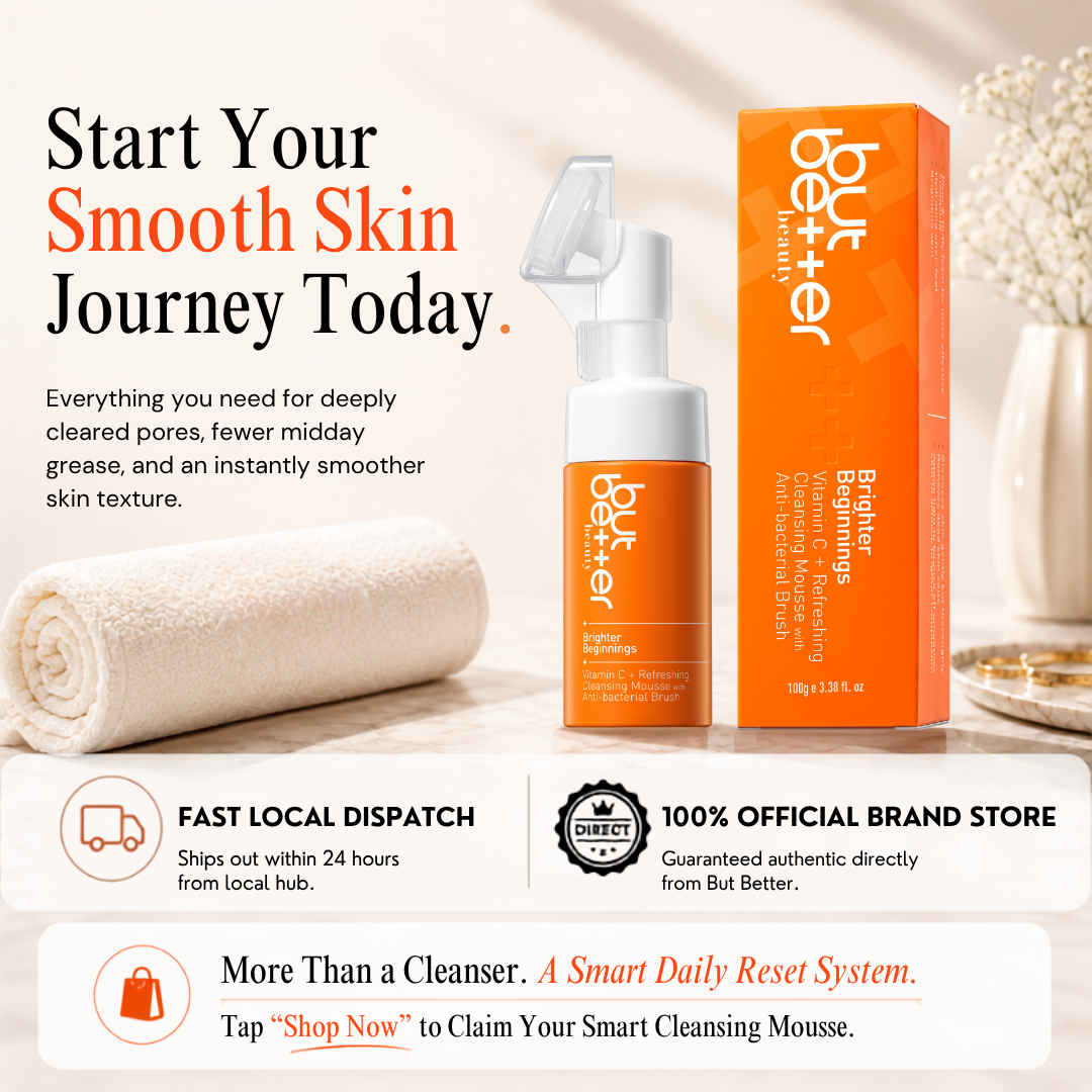 Vitamin C Refreshing Cleansing Mousse with Anti-bacterial Brush