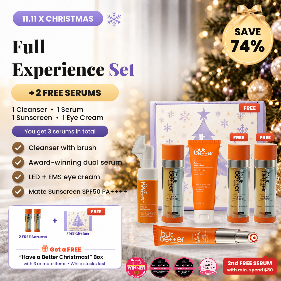 Vitamin C Refreshing Cleansing Mousse with Anti-bacterial Brush