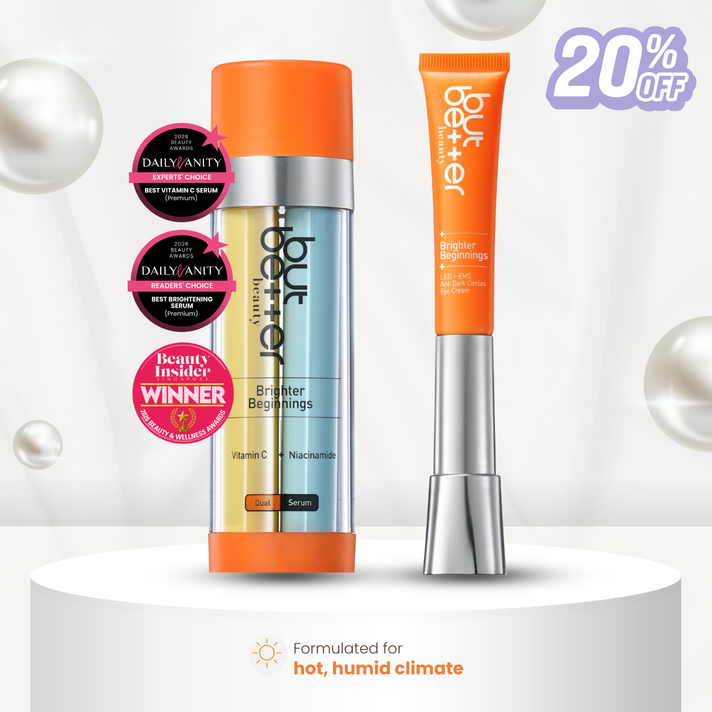 [20% OFF] Bundle Deals - Serum + Eye Cream