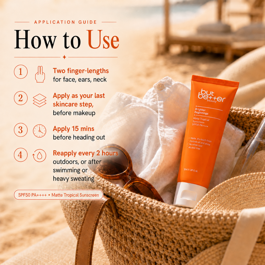 [Pre Order] Matte Tropical Sunscreen SPF50 PA++++